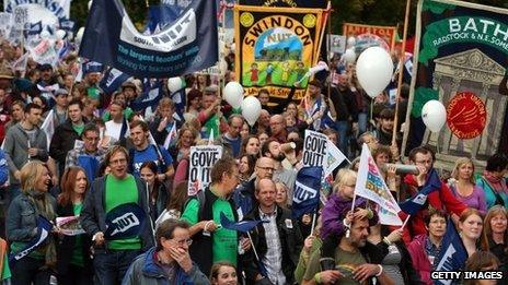 Teachers protest in Bristol