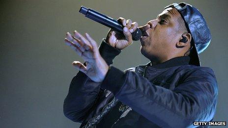 Jay Z performs at the O2 World in Hamburg