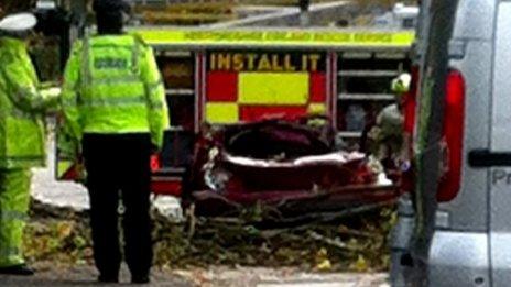 Accident in Lower High Street, Watford