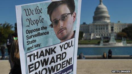 Poster of Edward Snowden