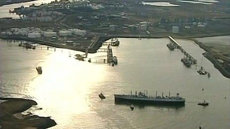 First ghost ship off the Hartlepool coast