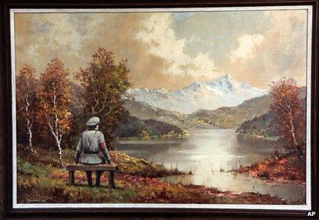 Banksy oil painting