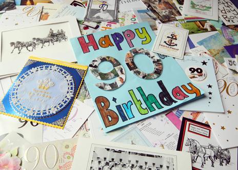 90th birthday cards