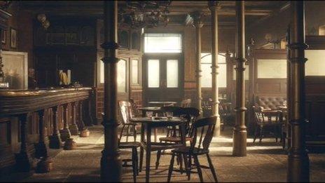 The Garrison pub in Peaky Blinders