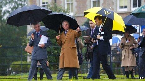 Prince of Wales at Poundbury