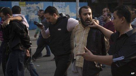 Muslim Brotherhood supporter is arrested (file photo)