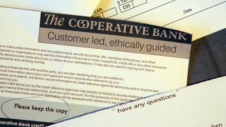 Co-op bank statements