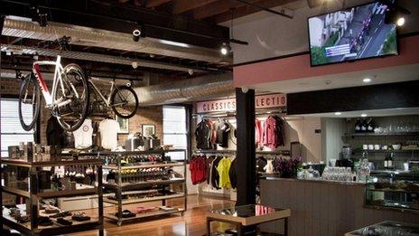 Rapha store in Sydney, Australia