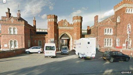 Lincoln Prison gates