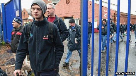 Workers at Govan