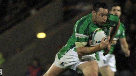 Ireland prop Brett White