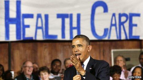 US President Barack Obama spoke at a Dallas, Texas synagogue on 6 November 2013