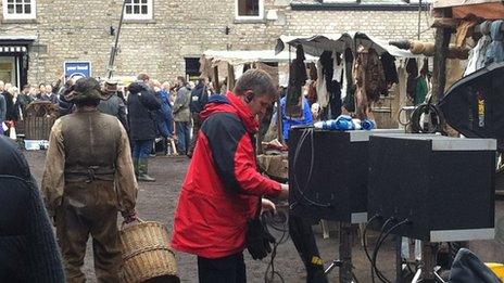 Jamaica Inn filming