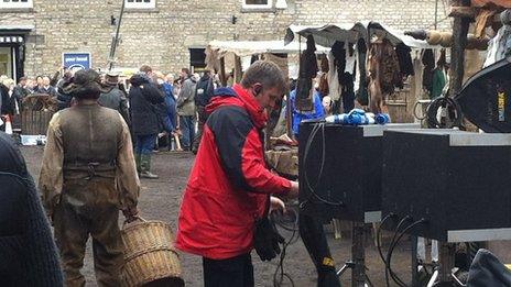 Jamaica Inn filming