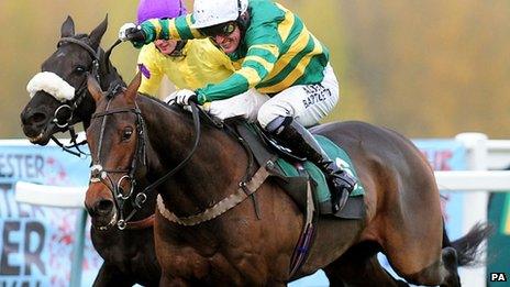 Tony McCoy's 4,000th race win was on the horse Mountain Tunes, owned by JP McManus