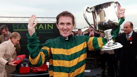 AP McCoy celebrates 4,000th win