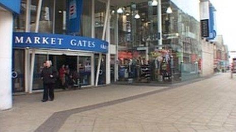 Market Gates shopping centre in Great Yarmouth