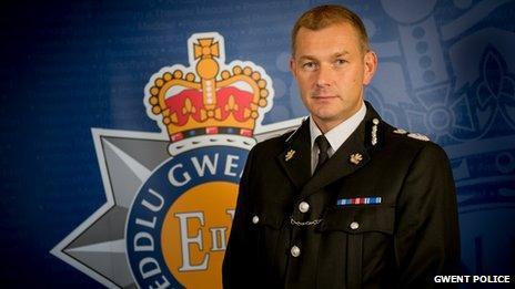 Gwent Police Chief Constable Jeff Farrar