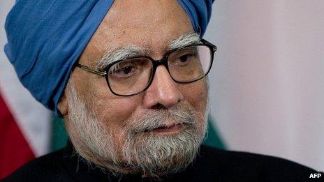 Indian Prime Minister Manmohan Singh (file image)