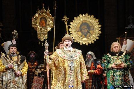 A performance of Boris Godunov