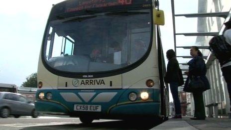 An Arriva bus