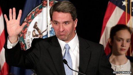 Virginia Attorney General Ken Cuccinelli concedes defeat in last week's Virginia gubernatorial election