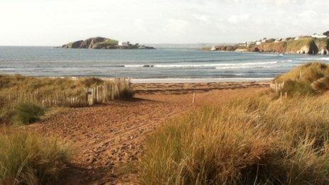 Bantham beach, Devon