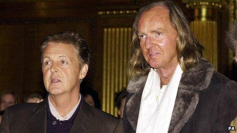 Sir John Tavener & Sir Paul McCartney