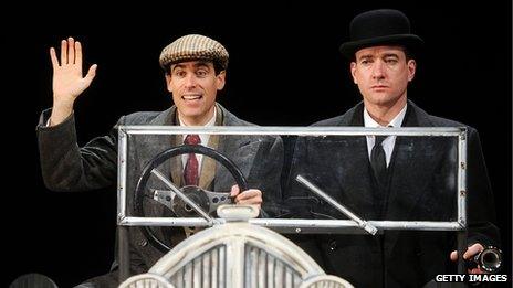 Stephen Mangan and Matthew Macfadyen in Perfect Nonsense