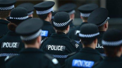 generic police scotland officers