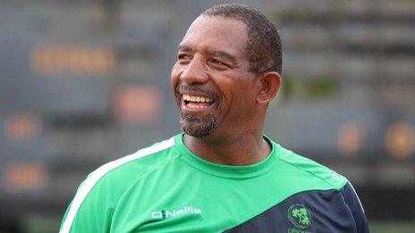 Phil Simmons is coach of the Ireland cricket team