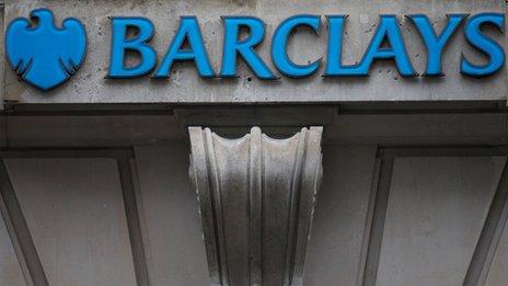 Barclays sign