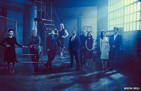 The cast of Man of Steel