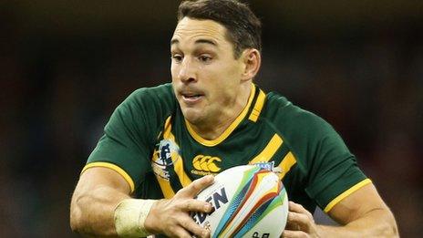 Australia's Billy Slater