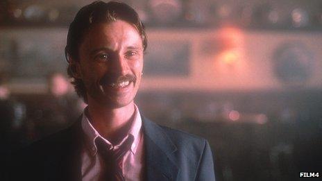 Robert Carlyle portraying Francis Begbie in Trainspotting