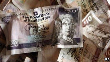 Scottish banknotes