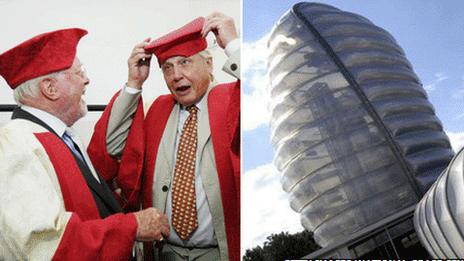 Lord Richard Attenborough and Sir David Attenborough, The National Space Centre