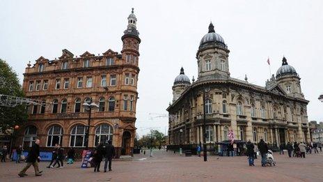 Hull city centre