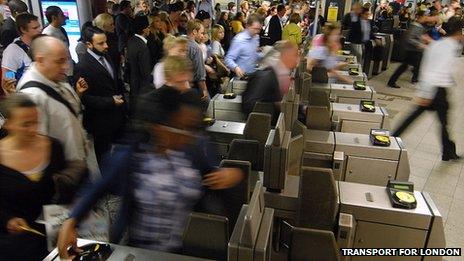 Underground ticket hall