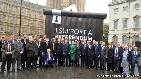 "I Support a Referendum" Campaign event