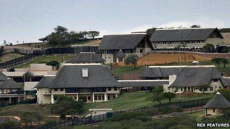 The home of South Africa President Jacob Zuma in Nkandla - 28 September 2012