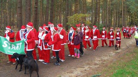 Bracknell Santa dash