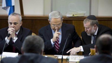 Israeli cabinet meeting (24/11/13)