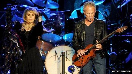 Fleetwood Mac on stage