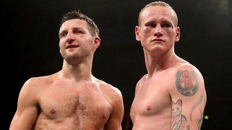 Carl Froch and George Groves