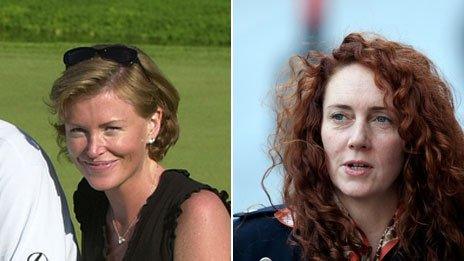 Eimear Cook (left) and Rebekah Brooks (right)