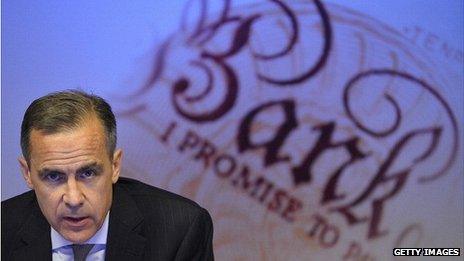 The governor of the Bank of England Mark Carney