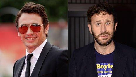 James Franco and Chris O'Dowd