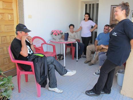 Marcos and fellow villagers