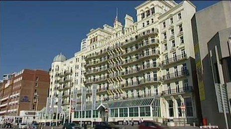 Grand Hotel in Brighton